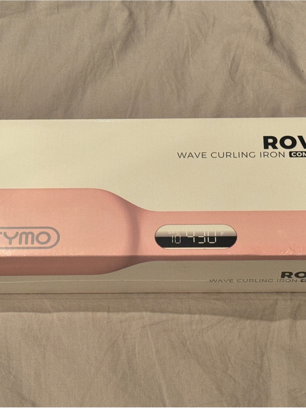Rovy Pink Wave Curling Iron - Compact Hair Styler - Picture 10 of 13